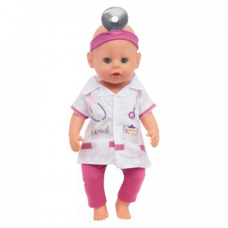 Куклы и одежда для кукол Mia Club Пупс 43 см Маленький доктор
