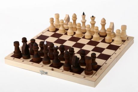 Настольные игры Орловская Ладья Ладья Шахматы обиходные парафинированные 29х14.5 см