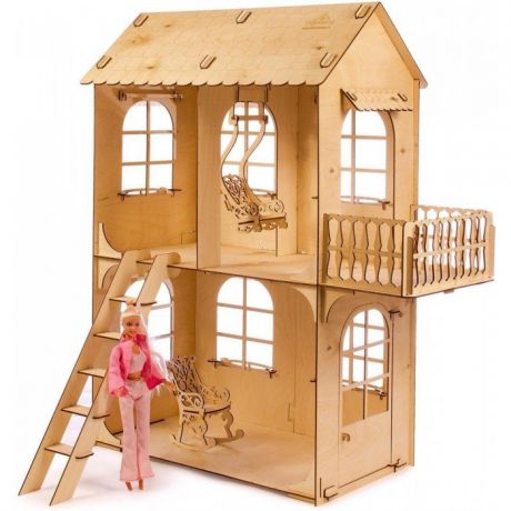Кукольные домики и мебель Теремок Кукольный дом средний конструктор