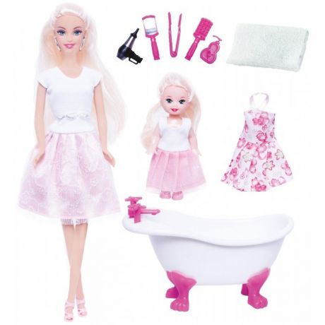 Куклы и одежда для кукол Toys Lab Набор Кукла Ася Веселое купание