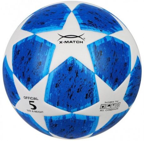 Мячи X-Match Мяч футбольный PU+EVA размер 5 56490