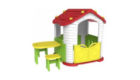 Игровые домики Toy Monarch Игровой домик со столиком и 2 стульчиками
