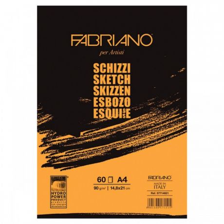 Принадлежности для рисования Fabriano Schizzi Альбом для рисования А4 210х297 мм 120 листов