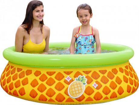 Бассейны Jilong Бассейн надувной Pineapple 3D Spray 150х41 см