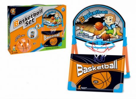 Спортивный инвентарь YG Sport Набор баскетбольное кольцо и мяч 10 см