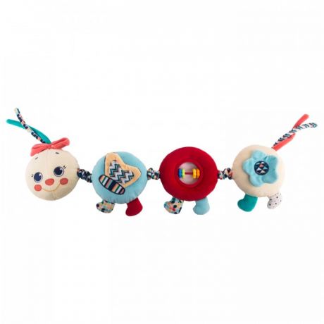 Подвесные игрушки Happy Snail Весёлая гусеница Камилла 19HS003PG