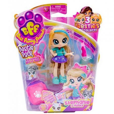 Куклы и одежда для кукол HeadStart Кукла Bestie Stephanie с питомцем Серия 2