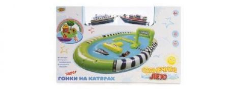 Радиоуправляемые игрушки Наша Игрушка Игровой набор Забавные гонки Корабль р/у 2 шт.