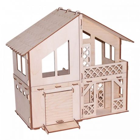 Кукольные домики и мебель Paremo Конструктор Кукольный домик Я дизайнер Дачный домик с гаражом