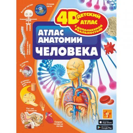 Атласы и карты Издательство АСТ Атлас анатомии человека