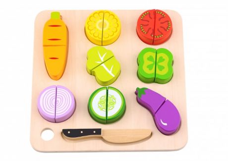 Деревянные игрушки Tooky Toy Игровой набор Овощи