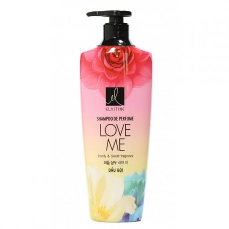 Косметика для мамы Elastine Парфюмированный шампунь для всех типов волос Perfume Love me 600 мл
