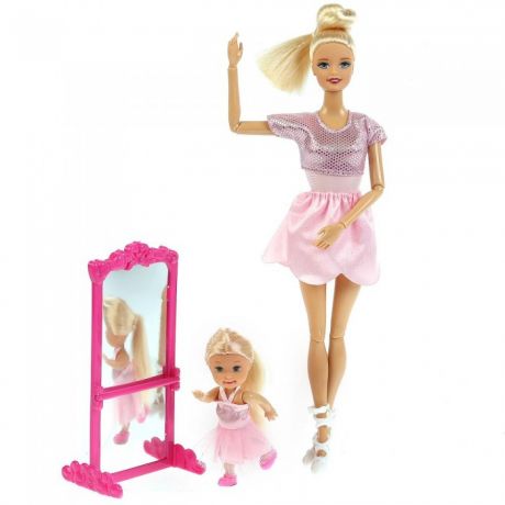 Куклы и одежда для кукол Карапуз Кукла София с дочерью Балерины 29 см