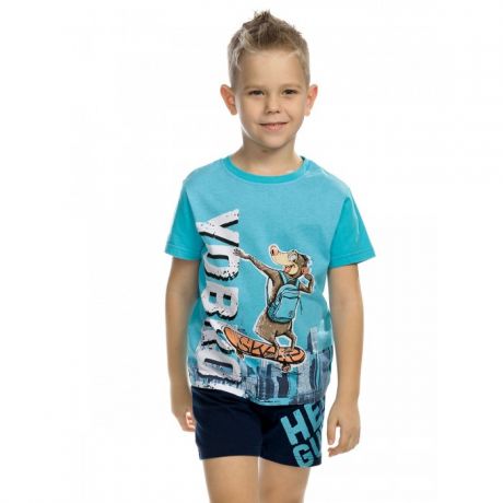 Комплекты детской одежды Pelican Комплект для мальчика (футболка, шорты) BFATH3163