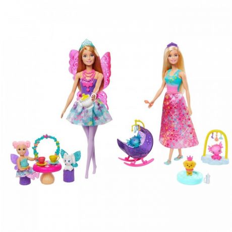 Куклы и одежда для кукол Barbie Игровой набор Заботливая принцесса