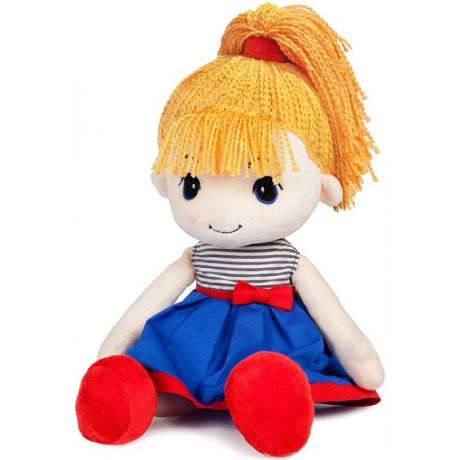 Мягкие игрушки Maxitoys Кукла Стильняшка блондинка 40 см