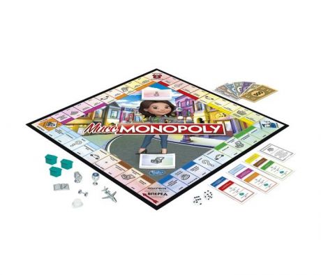 Настольные игры Monopoly Игра настольная Мисс Монополия