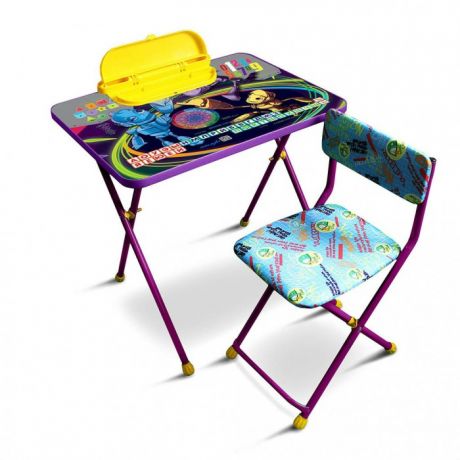 Детские столы и стулья R-Toys Комплект детской мебели Роботы