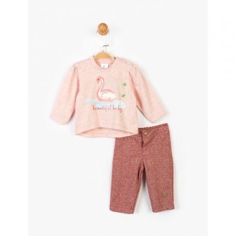 Комплекты детской одежды Panolino Комплект для девочки (кофта и брюки) PN14902
