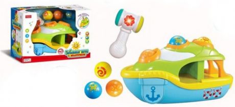 Развивающие игрушки Наша Игрушка Забавная яхта с молоточком