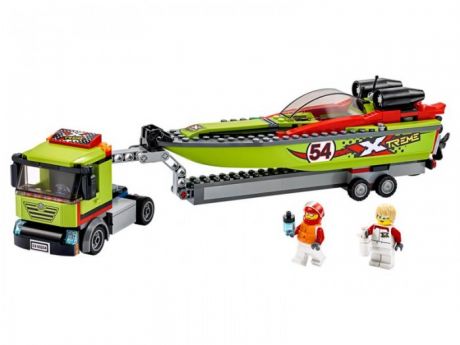 Lego Lego City 60254 Лего Город Транспортировщик скоростных катеров