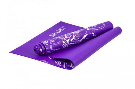 Товары для йоги Bradex Коврик для йоги с рисунком Виолет 173х61 см