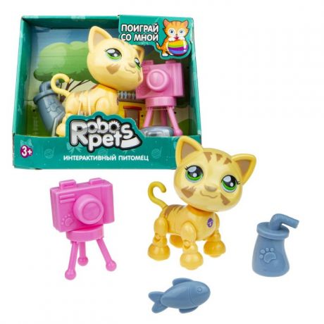 Интерактивные игрушки 1 Toy Robo Pets Милашка котенок Т16980