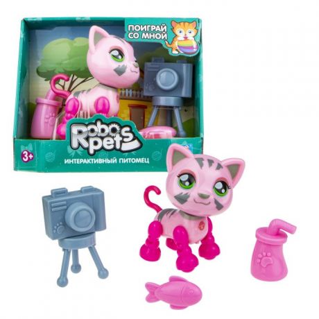 Интерактивные игрушки 1 Toy Robo Pets Милашка котенок Т16981