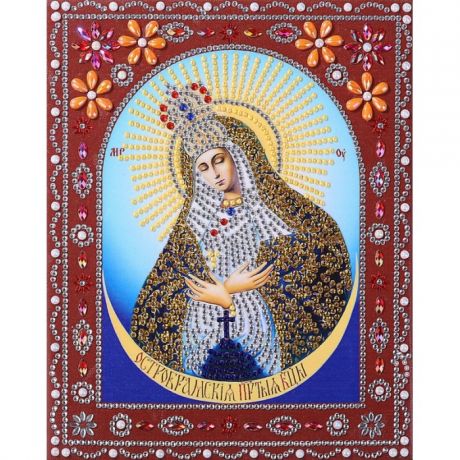 Картины своими руками Color Kit Картина фигурными стразами Пресвятая Богородица Остробрамская