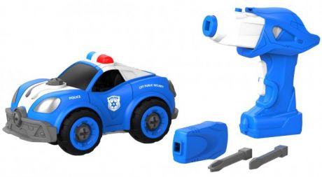 Сборные модели Shantou Bhs Toys Набор пластмассовых деталей Патрульная машина с пультом ДУ
