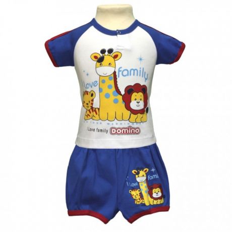 Комплекты детской одежды Little Home Baby Комплект для мальчика (футболка, шорты) 26-1563