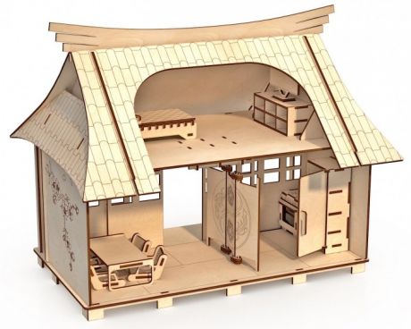 Кукольные домики и мебель ХэппиДом Сакура HK-D014