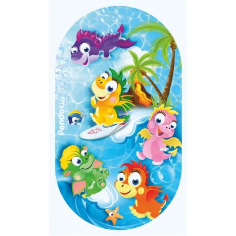 Коврики для купания Pondo Kids для ванны Дракоши 69х39