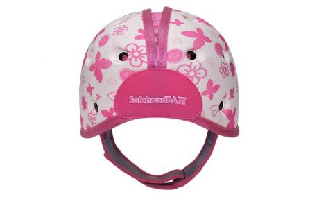 Защита на прогулке SafeheadBaby Мягкая шапка-шлем для защиты головы Бабочка