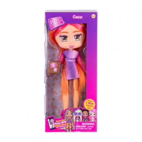 Куклы и одежда для кукол 1 Toy Кукла Boxy Girls Coco с аксессуаром 20 см