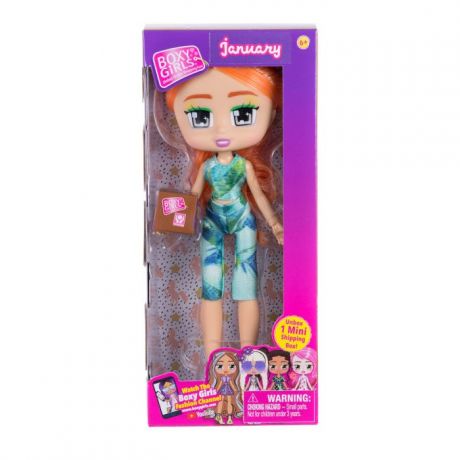Куклы и одежда для кукол 1 Toy Кукла Boxy Girls January с аксессуаром 20 см