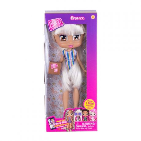 Куклы и одежда для кукол 1 Toy Кукла Boxy Girls Bronx с аксессуаром 20 см