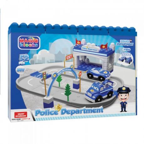 Игровые наборы Terides Игровой набор Полицейский участок 52 предмета