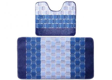 Аксессуары для ванн Banyolin Silver Комплект ковриков для ванной комнаты 60х100/50х60 см 2 шт.