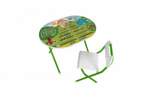 Детские столы и стулья Дэми Набор мебели Овал №у3-01 Дача