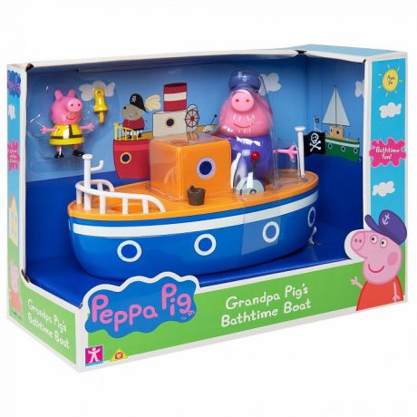 Игровые наборы Свинка Пеппа (Peppa Pig) Игровой набор для ванны Корабль дедушки Пеппы