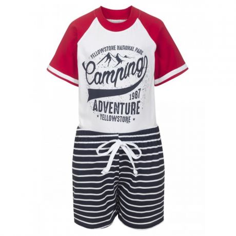 Комплекты детской одежды M&D Комплект для мальчика (футболка и шорты) М1062