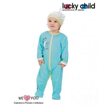 Боди, песочники, комбинезоны Lucky Child Комбинезон Зоопарк 30-121-1 2 шт.