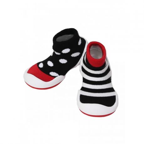 Домашняя обувь Komuello Ботиночки-носочки Dot Stripe