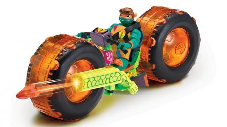 Игровые наборы Playmates TMNT Мотоцикл с фигуркой Майки