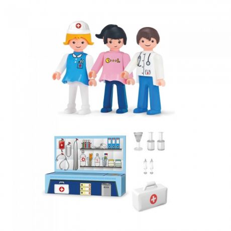 Игровые наборы Efko Игровой набор Доктор медсестра пациент аксессуары