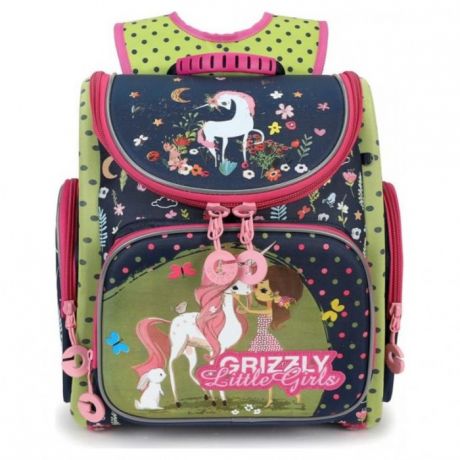 Школьные рюкзаки Grizzly Рюкзак школьный RA-971-1