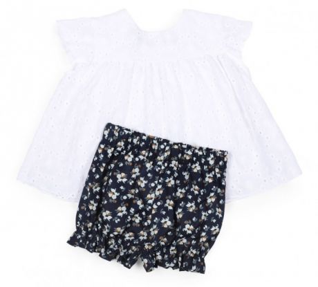 Комплекты детской одежды Happy Baby Комплект для девочек (блуза, шорты) 88023
