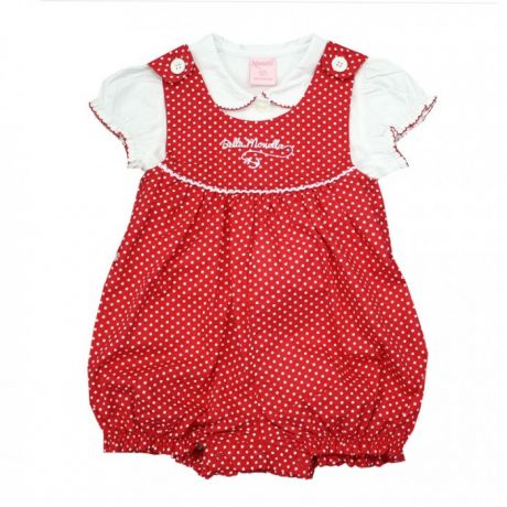Комплекты детской одежды Nannette Комплект для девочки (песочник и блузка) 14-2976