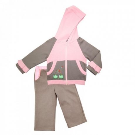 Спортивные костюмы Sunbaby Комплект для девочки (толстовка и штаны) 104-0004